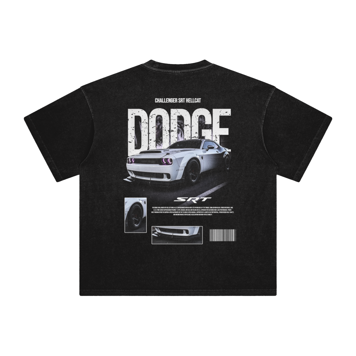 Challenger Hellcat Premium Oversized Tee