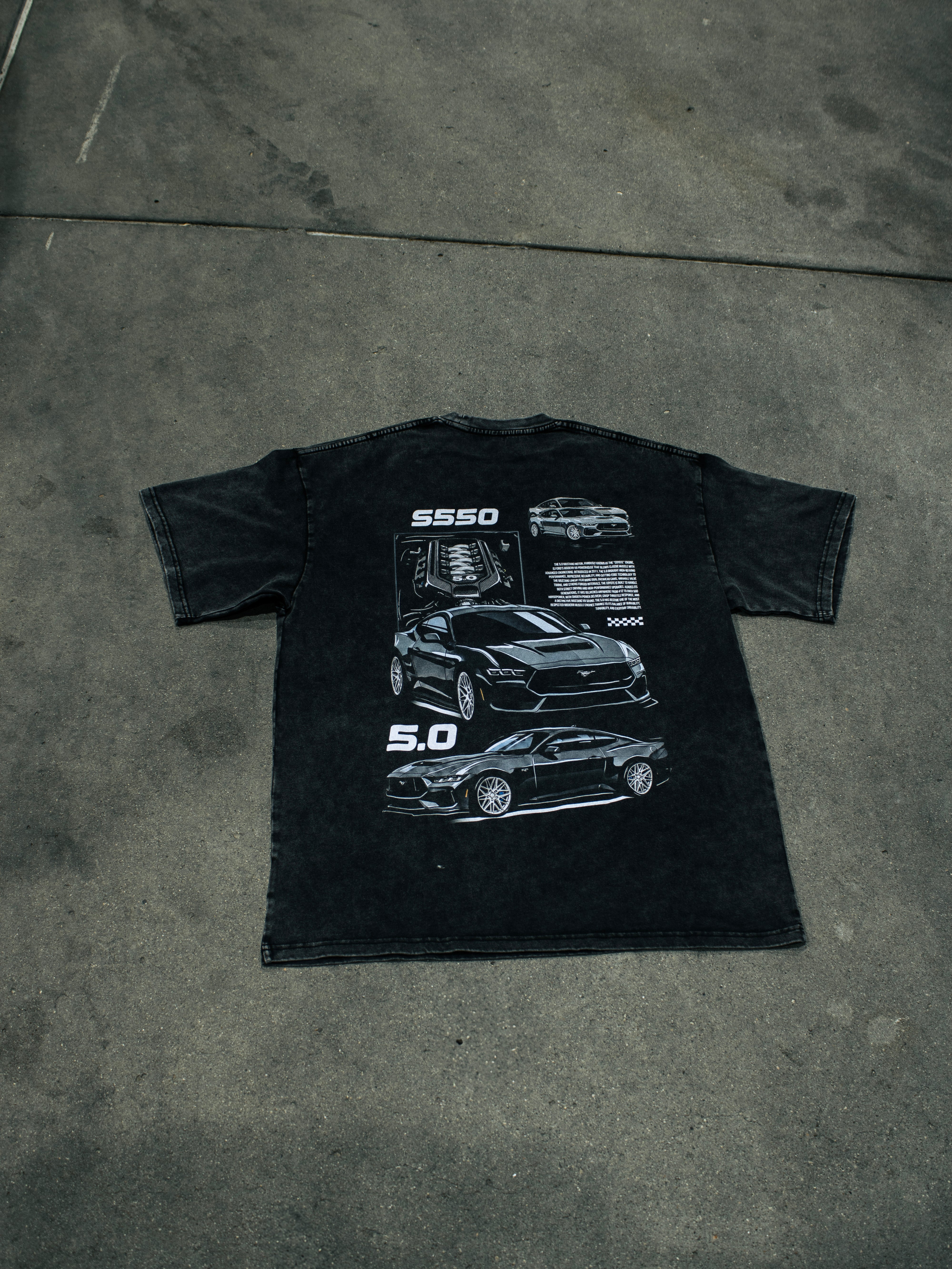 Mustang GT S550 Premium Oversized Tee