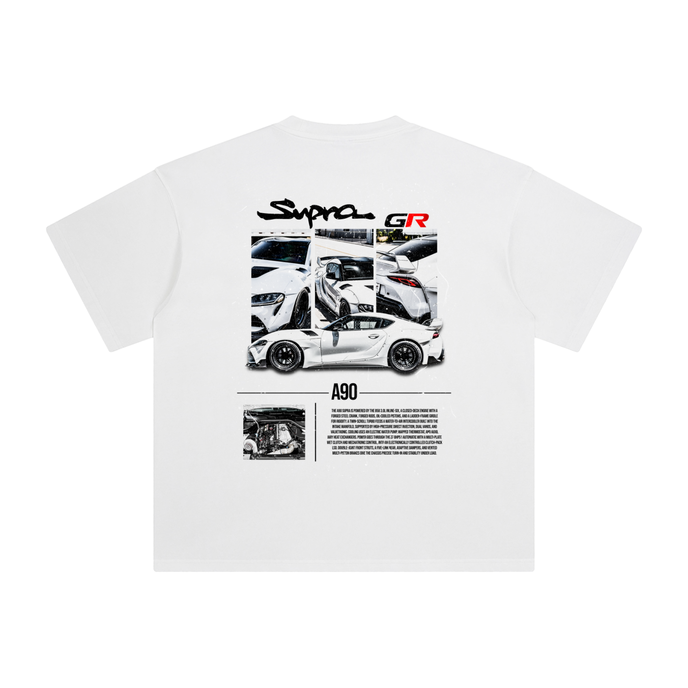 A90 Supra Premium Oversized Tee
